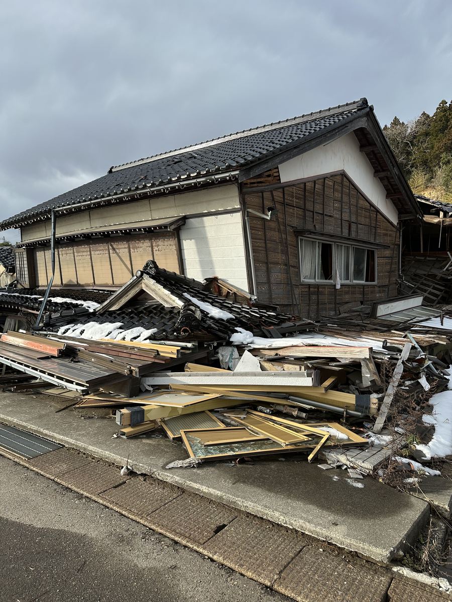 住宅解体の現場